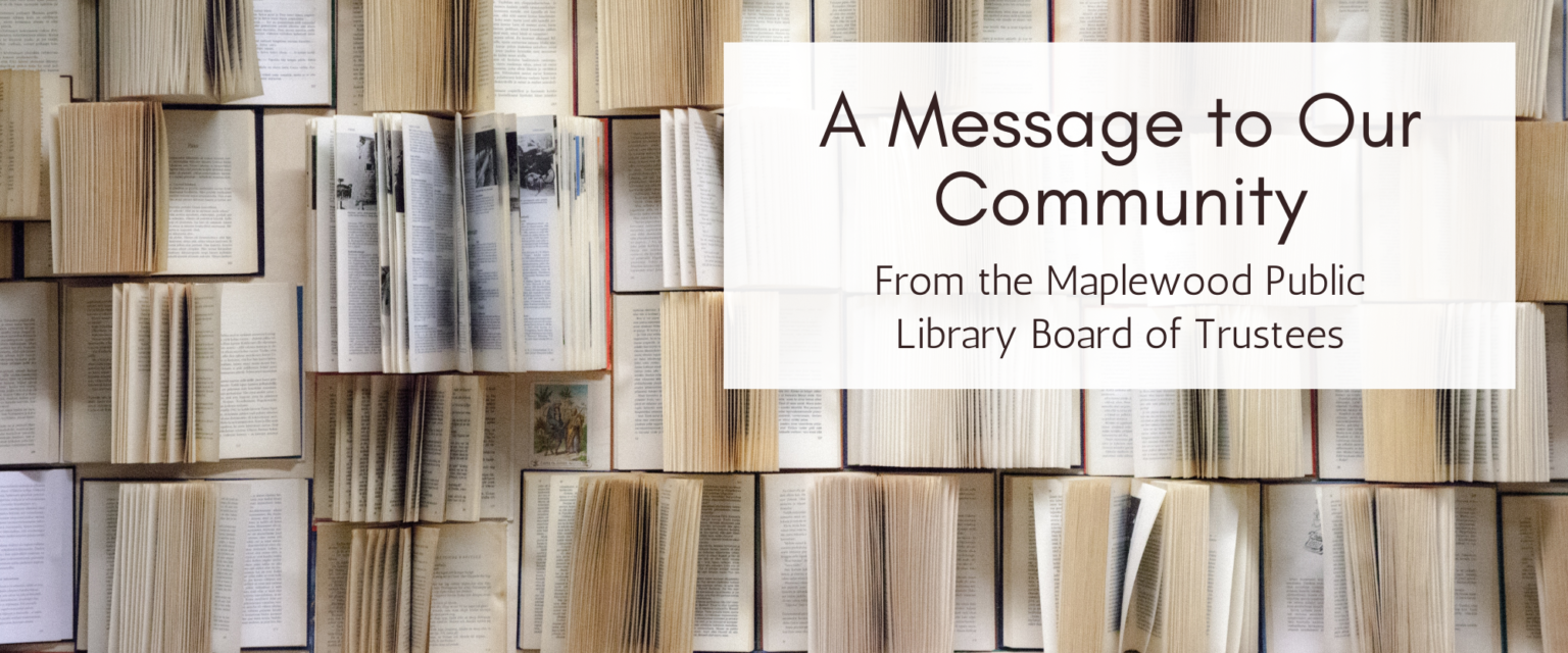Protect Your Freedom to Read Maplewood Public Library
