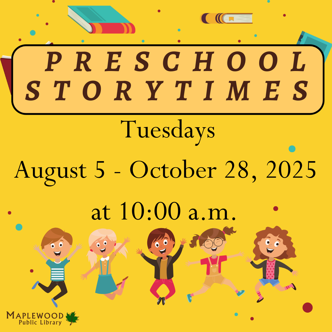 YS SM Preschool Storytime 2025